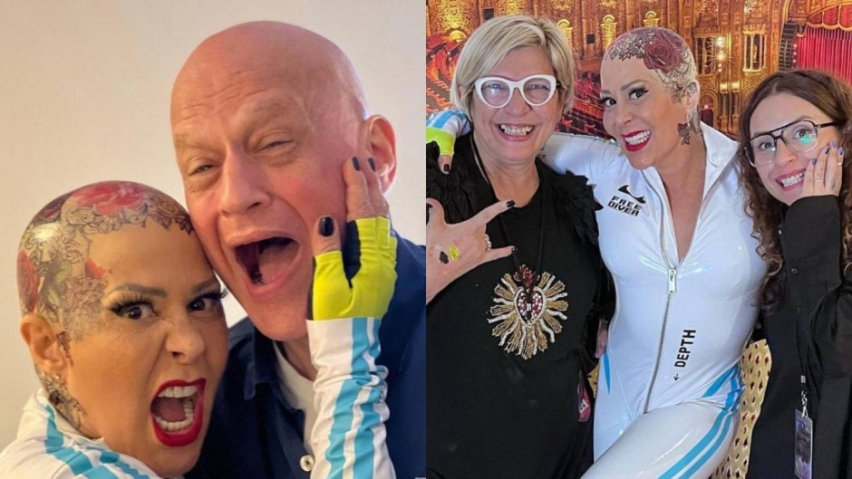 Alejandra Guzmán luce su cabeza rapada