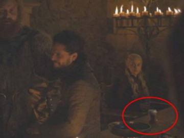 Revelan quién dejó el vaso de café en rodaje de GOT
