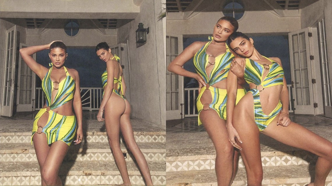 Kylie y Kendall Jenner encienden las redes al mostrar su gran figura en diminutos bikinis
