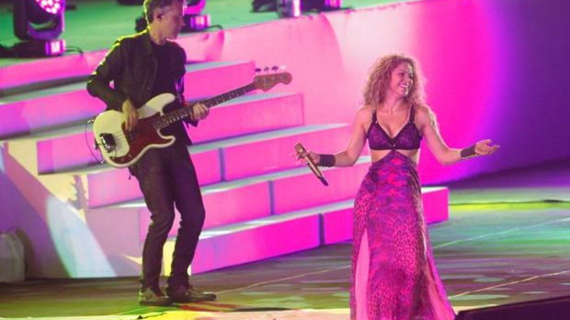 Shakira prende la fiesta en casa al inaugurar los Centroamericanos 
