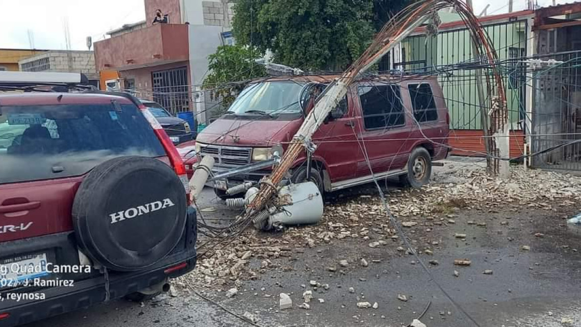 Tormenta provoca caos en la ciudad 