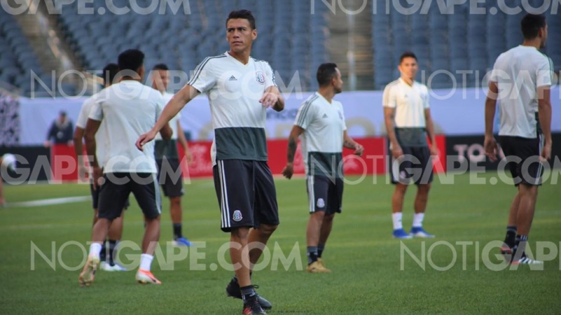 Con espías y todo, entrenó la Selección Mexicana en Chicago