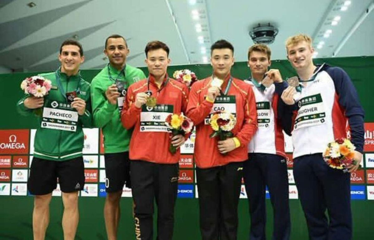 Ganan Rommel Pacheco y Jahir Ocampo medalla de plata en Serie Mundial en China