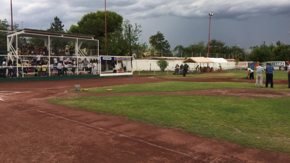Por lluvias suspenden juego de Semifinal Nacional de Liga Pequeña