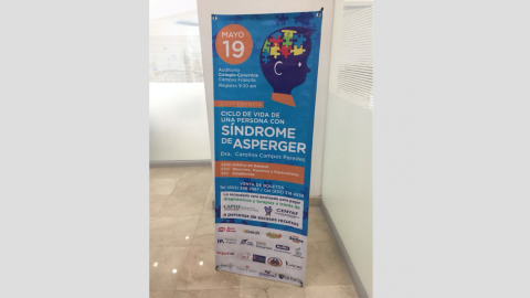 Invitan a la ponencia Ciclo de vida de una persona con síndrome de Asperger