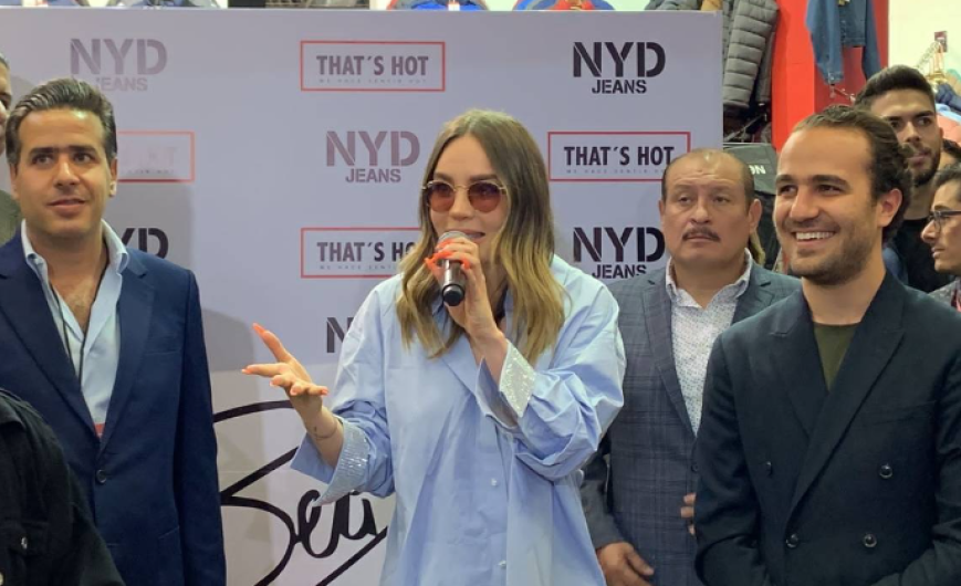 Belinda causa furor en Intermoda 2022