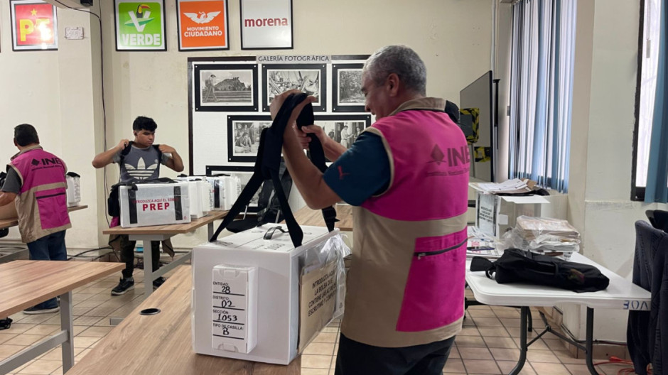 IETAM e INE inician entrega de paquetes electorales