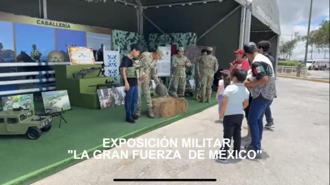 En sus últimos días la exposición “La Gran Fuerza de México” en Reynosa