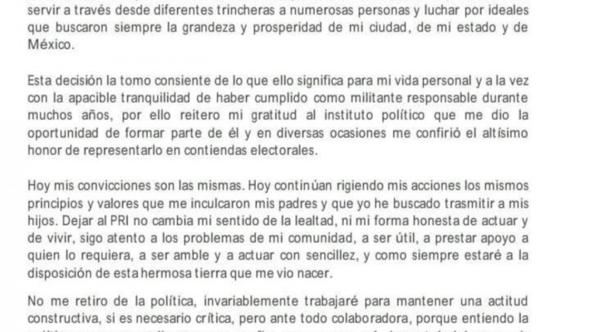 Renuncia Fernando Azcárraga López al PRI