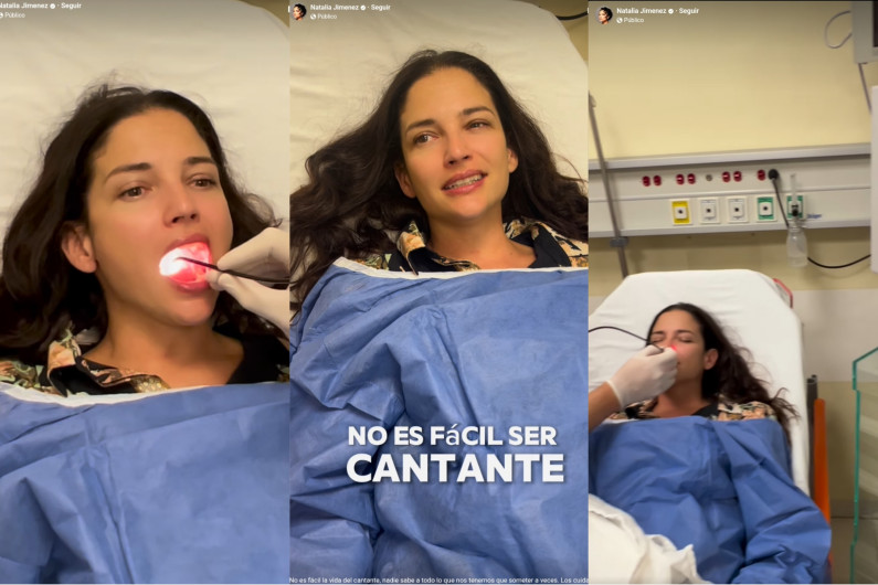 Natalia Jiménez es hospitalizada luego de concierto en Ciudad de México