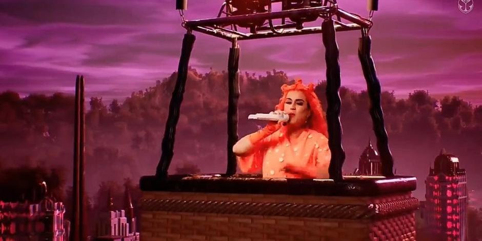 Katy Perry se presenta en el Tomorrowland 2020