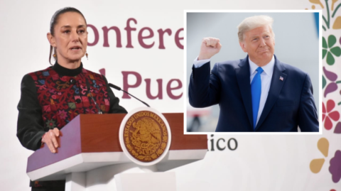 Mal informaron a Trump sobre que aún gobernaban Calderón y García Luna: Sheinbaum tras dichos