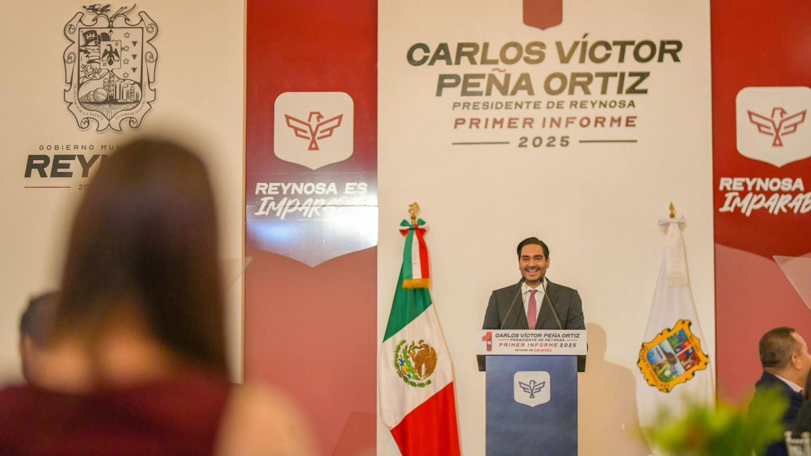 Rindió Carlos Peña Ortiz Primer Informe del Gobierno Municipal de Reynosa