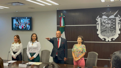 Toma protesta Giovanni Barrios Moreno, cómo titular de la Secretaría de Seguridad Pública, Tránsito y Vialidad 
