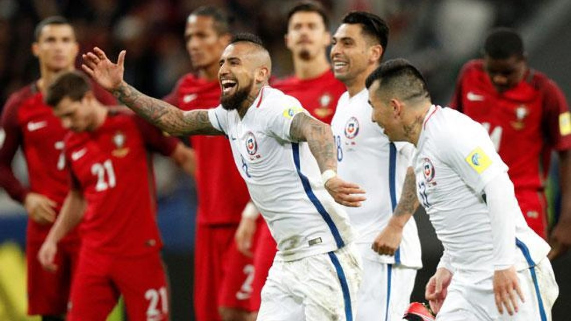 Chile vence a Portugal en penales y se convierte en finalista de la Confederaciones