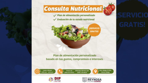 Mejora DIF Reynosa nutrición en familias