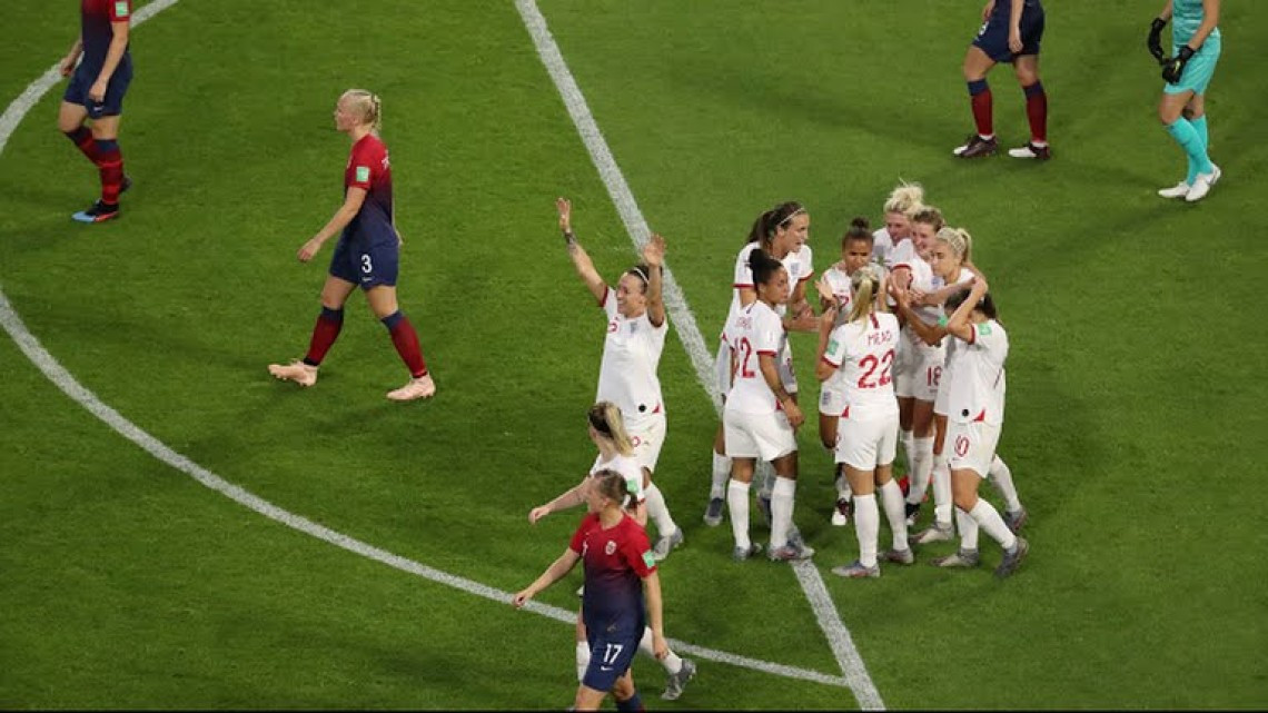  Inglaterra es la primera clasificada a semifinales de la Copa Mundial Femenil 
