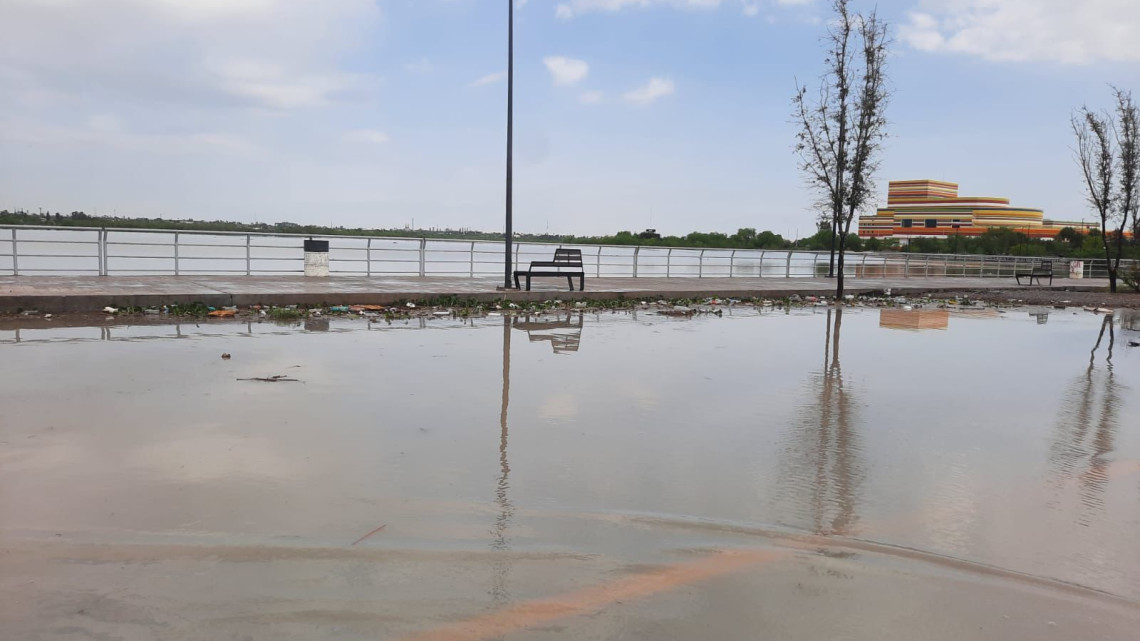 Siete colonias de Reynosa permanecen inundadas tras tormenta eléctrica