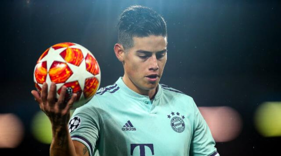 James Rodríguez no continuará en el Bayern Múnich