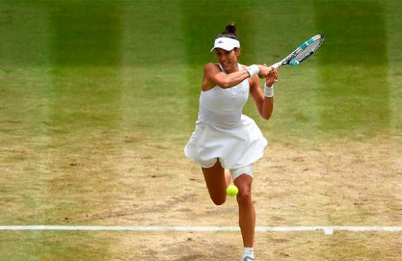Muguruza avanza a la final de Wimbledon