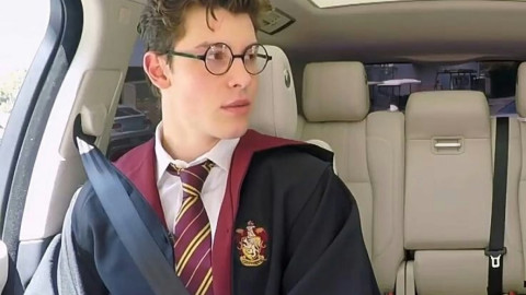 Shawn Mendes se disfraza de Harry Potter
