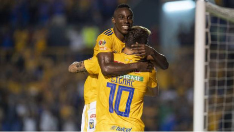 Tigres se impone al Atlas 3-1 en octava fecha del Apertura 2018