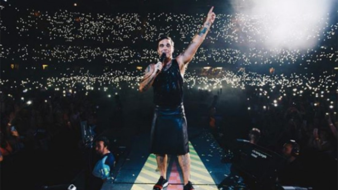 Robbie Williams padece extraño trastorno alimenticio