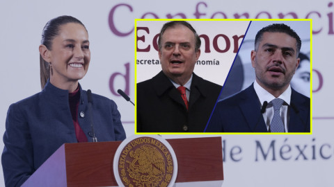 Sheinbaum revela que Ebrard y Harfuch se reunirán con funcionarios de EU