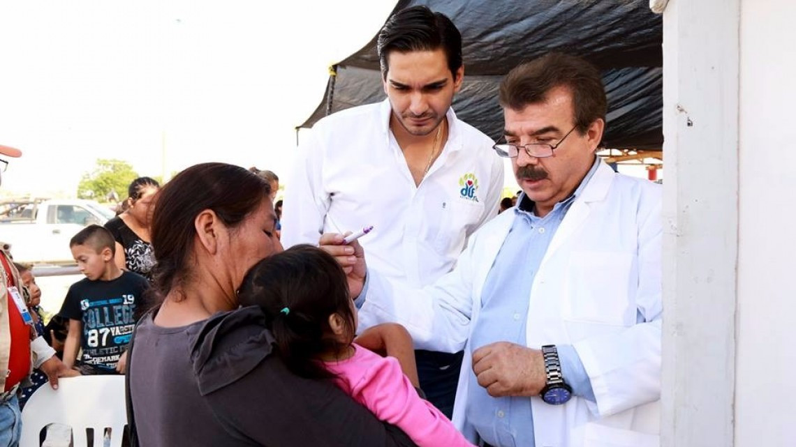 Beneficia DIF la colonia Bugambilias