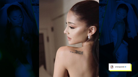 Ariana Grande comparte las primeras instantáneas de su boda