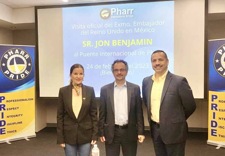 Promueve SDE integración económica de Tamaulipas con EEUU y Reino Unido