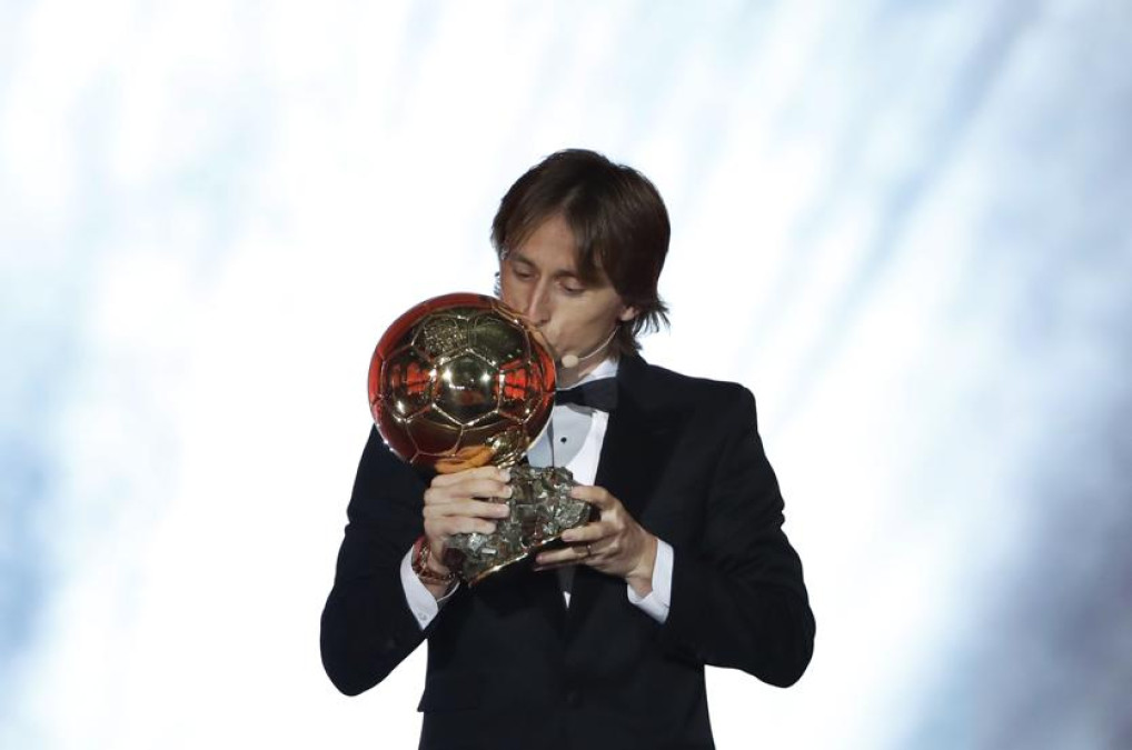 Luca Modric gana el balón de Oro 2018