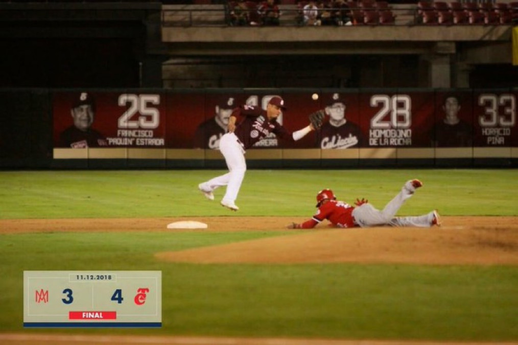 Tomateros logra quedarse con el primero de la serie al vencer a los Águilas de Mexicali 