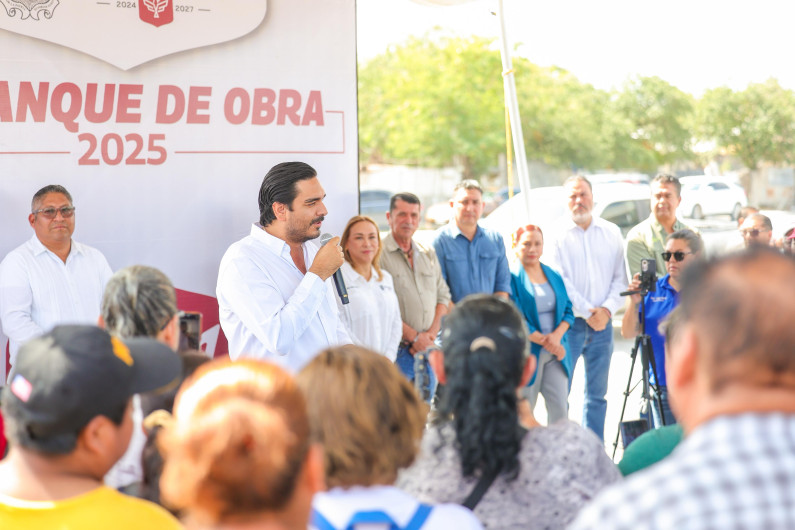 Beneficiará a más de 4 Mil familias pavimentación hidráulica en la Ernesto Zedillo