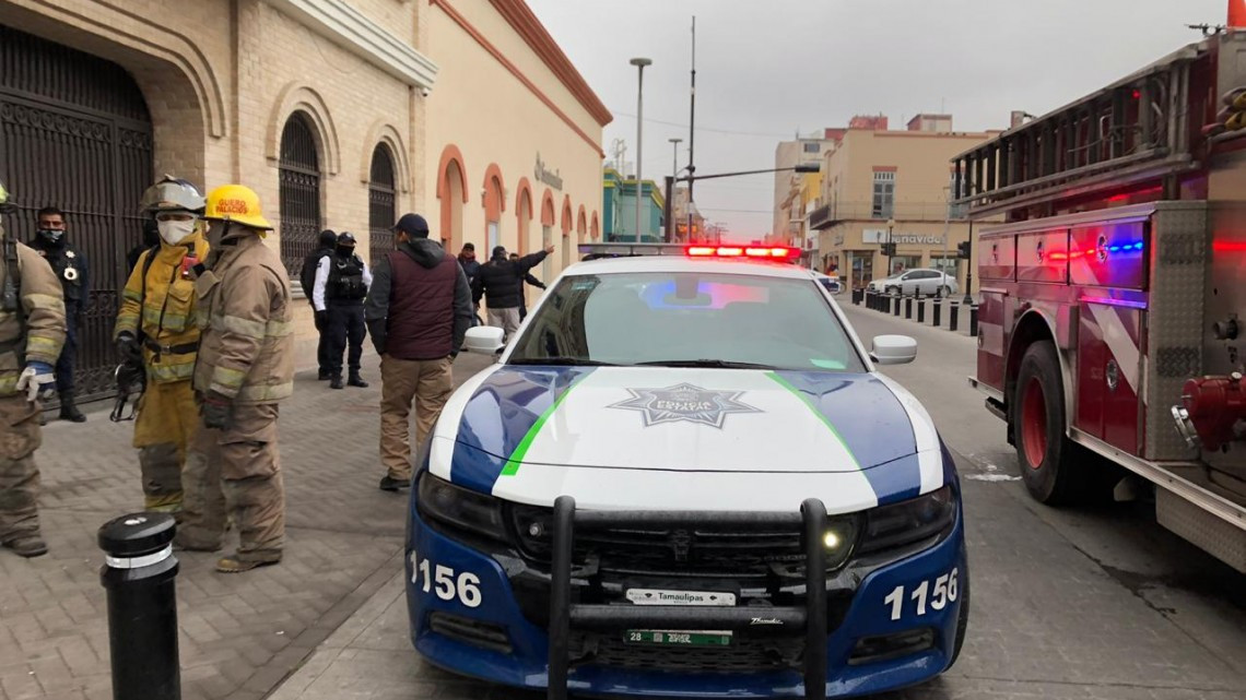 Reportan amenaza de bomba en presidencia de Matamoros