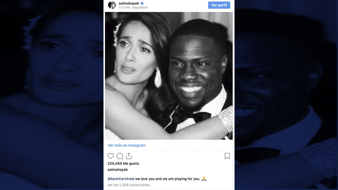 "La Roca" envía mensaje a Kevin Hart tras sufrir grave accidente en auto