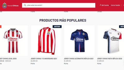 Presenta Chivas Jersey conmemorativo por sus 115 años y se agota en minutos