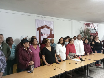 Militantes de Morena piden respeto a la designación de Beto Granados a la Alcaldía de Matamoros