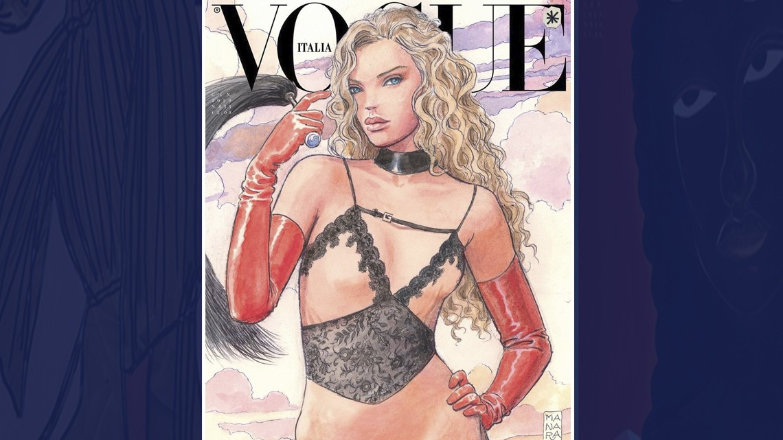  Vogue Italia lanza edición especial con portadas ilustradas