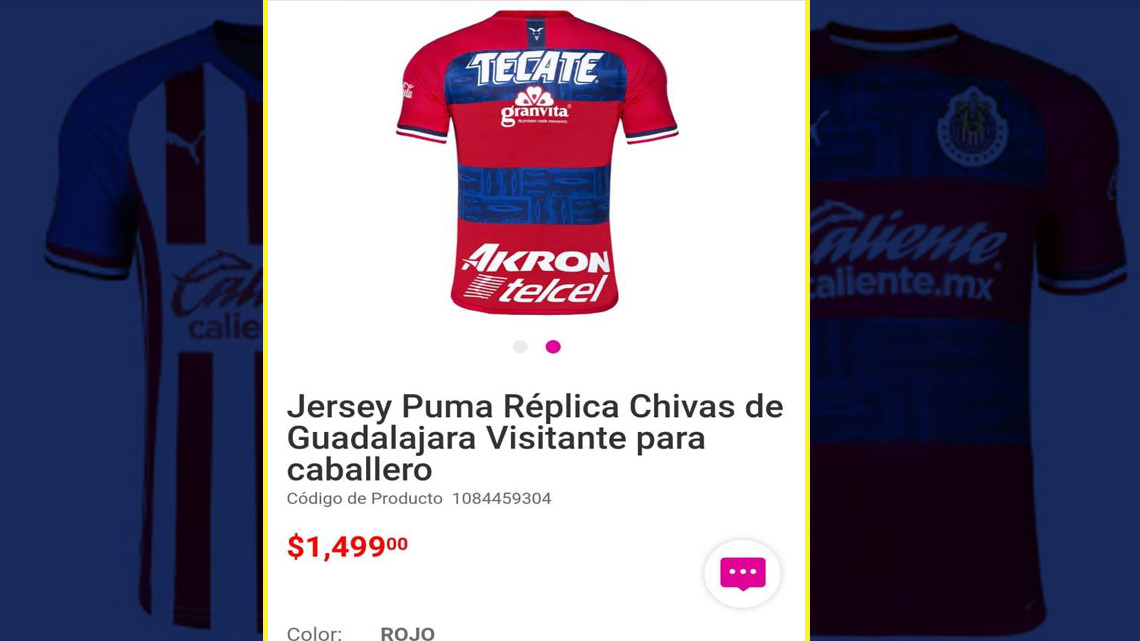  Filtran imágenes de los nuevos uniformes de Chivas