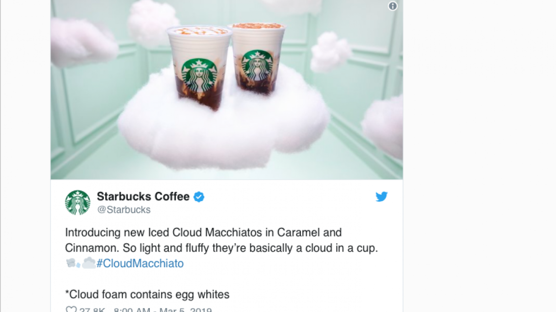 Ariana Grande tendrá su propia bebida en Starbucks