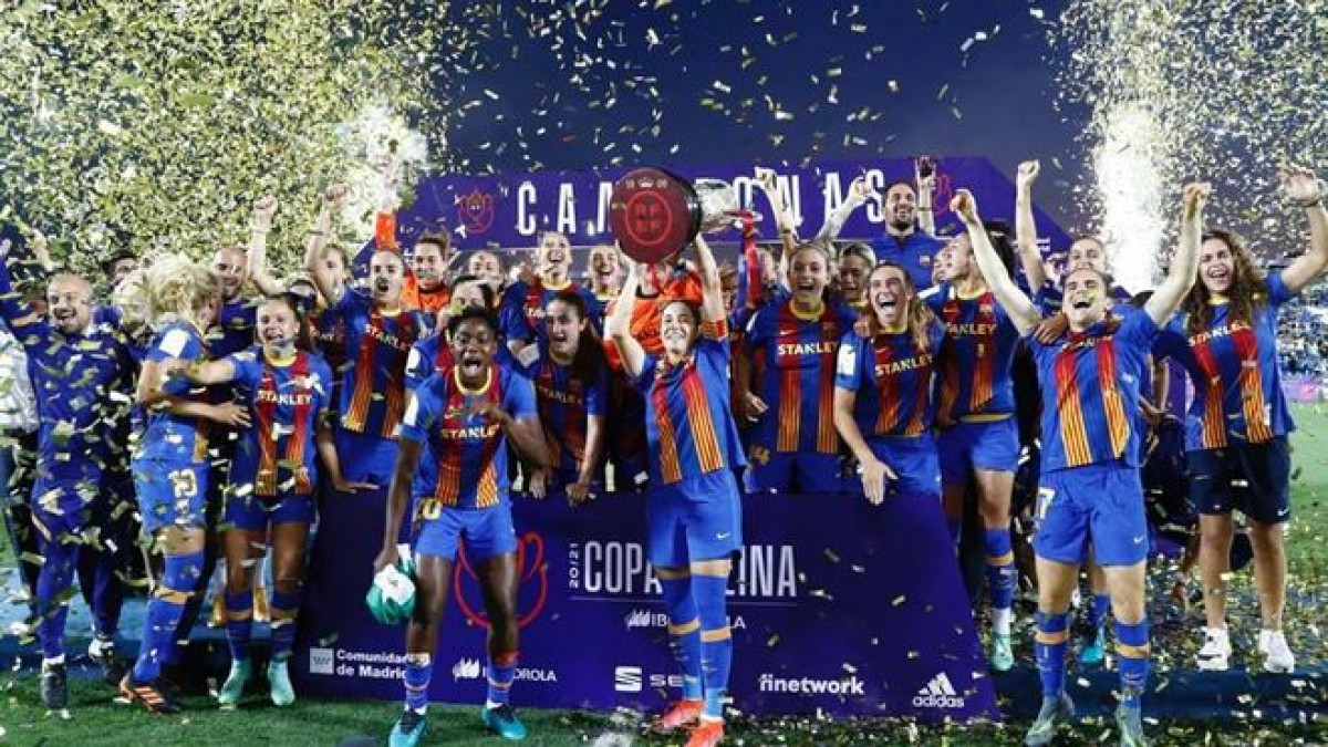 Barcelona Femenil logra triplete histórico