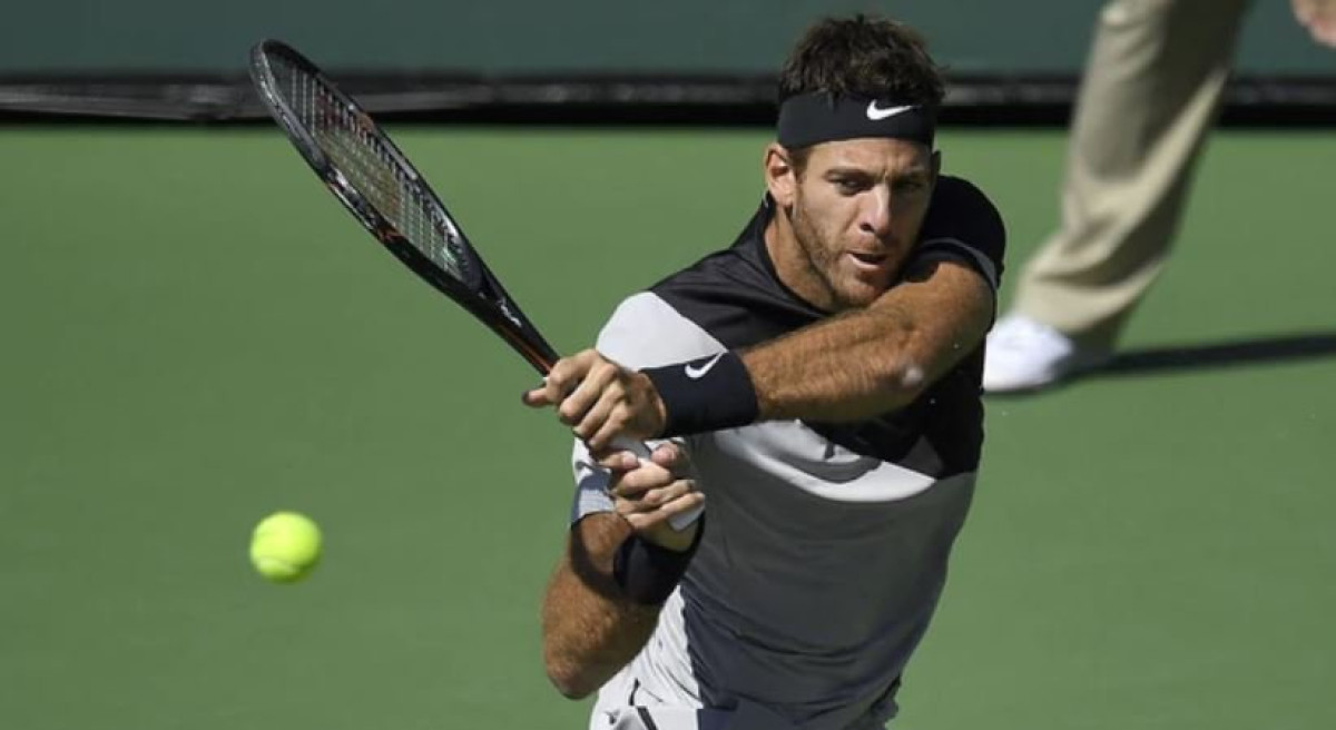 Del Potro enfrentará a Federer en Indian Wells