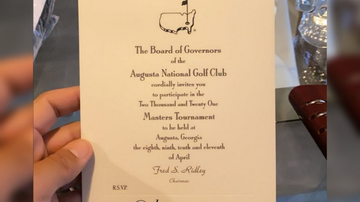 Abraham Ancer recibe invitación para The Masters 2021