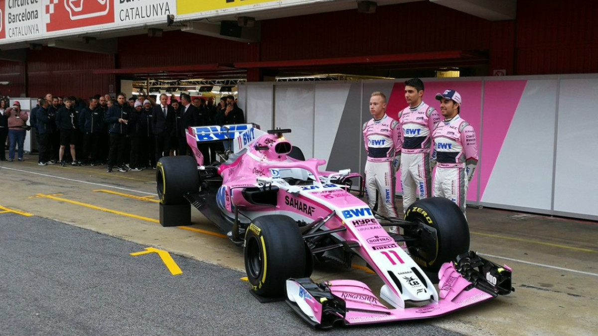 Este es el nuevo auto de Force India