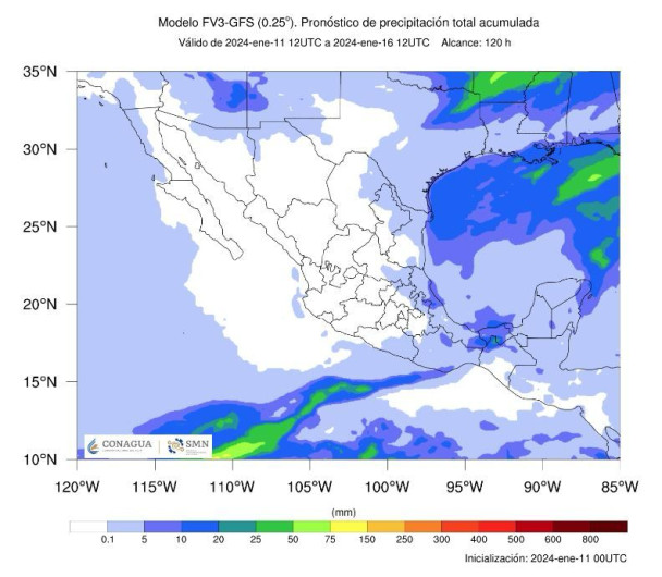 Alerta PCyB de Reynosa por frente frío número 27 