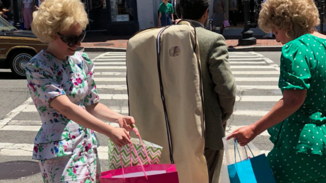 Captan imágenes de filmación de Wonder Woman en Washington D.C.