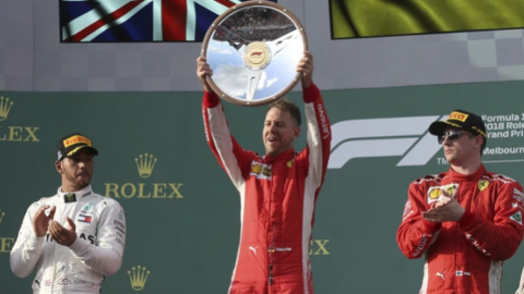 Sebastian Vettel se lleva el Gran Premio de Australia