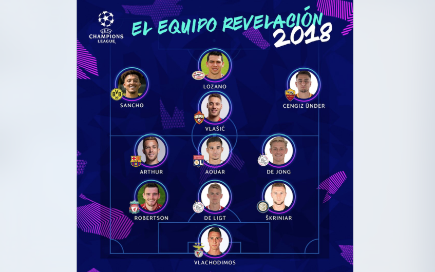Chucky Lozano se mete al equipo revelación de la Champions