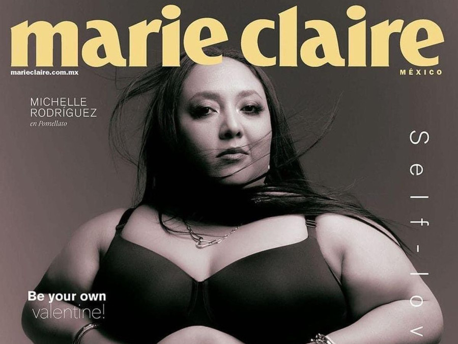 Michelle Rodríguez responde a portada de  ‘Marie Claire’ y gordofobia